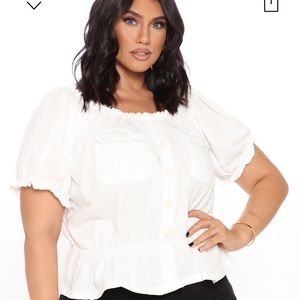 Off the shoulder top